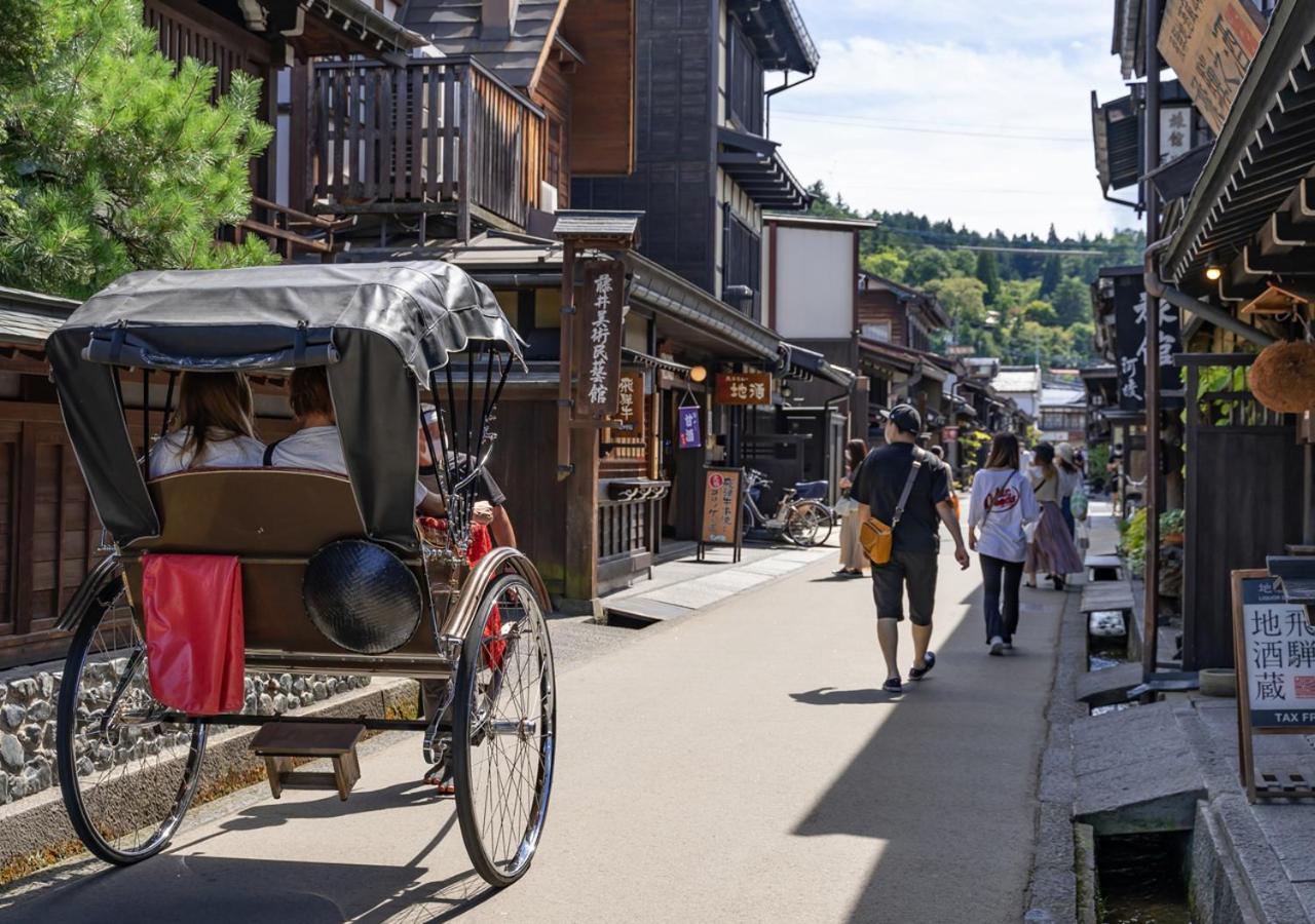 筋肉と自然と遊ぶ宿 田島館 Hotell Takayama  Exteriör bild