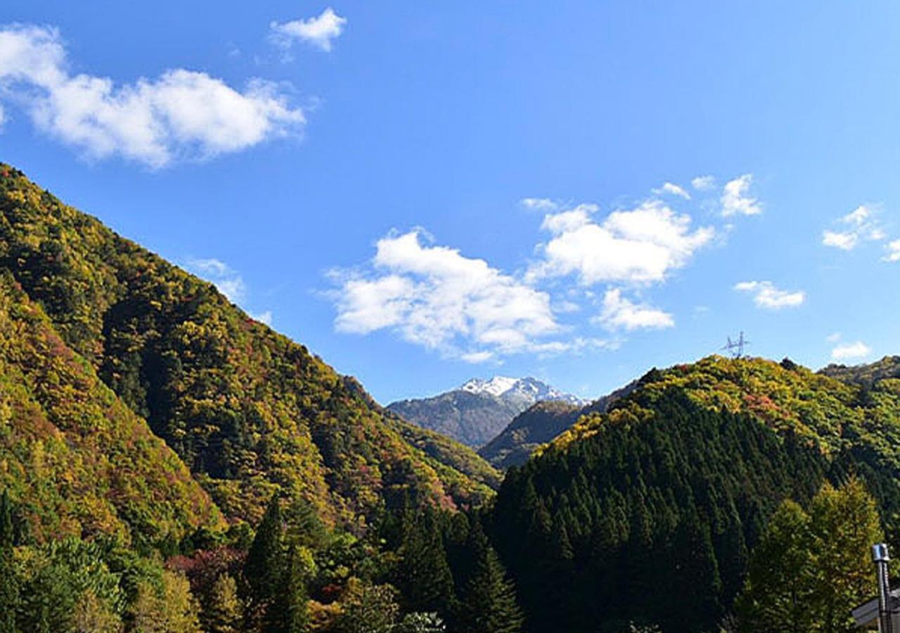 筋肉と自然と遊ぶ宿 田島館 Hotell Takayama  Rum bild